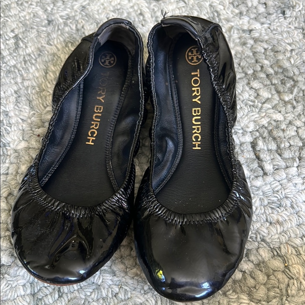 Tory Burch Edie Patent Leather flats